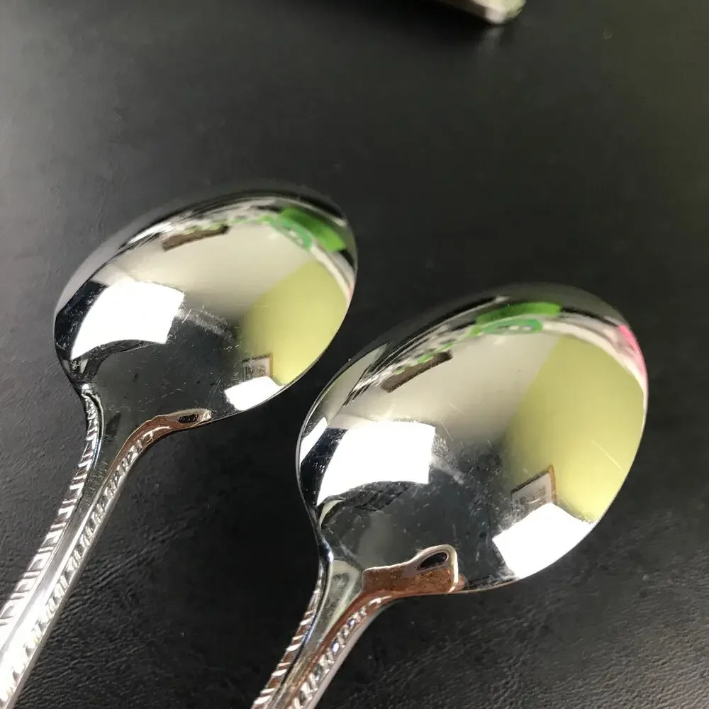 Reed & Barton Domain Teaspoon Lot of 4 Stainless Steel 18/10 Flatware China D